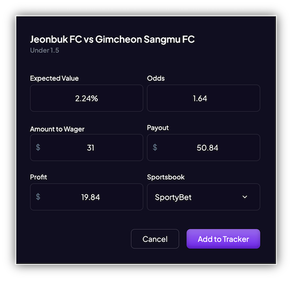 Stake Recommendation